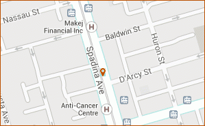 Yim Ha Gifts & Toys Ltd map thumbnail, 315 Spadina Ave Toronto ON M5T 2E